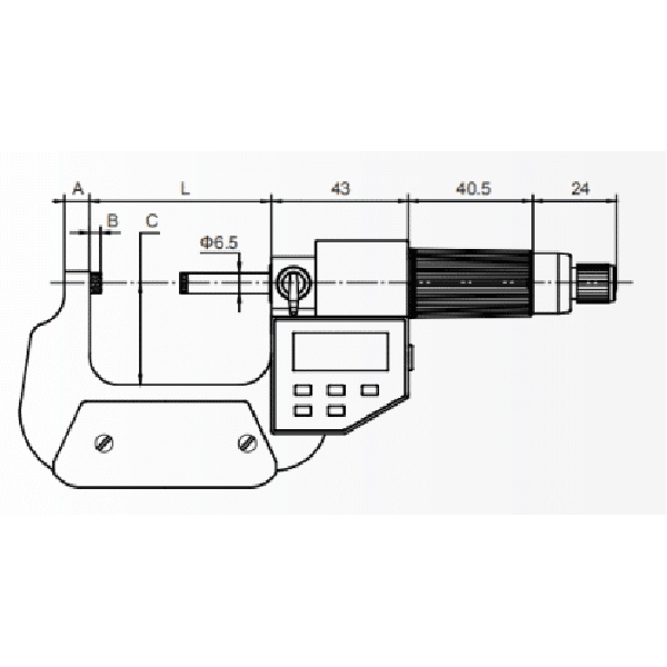 Digital Electric Outside Micrometer 01