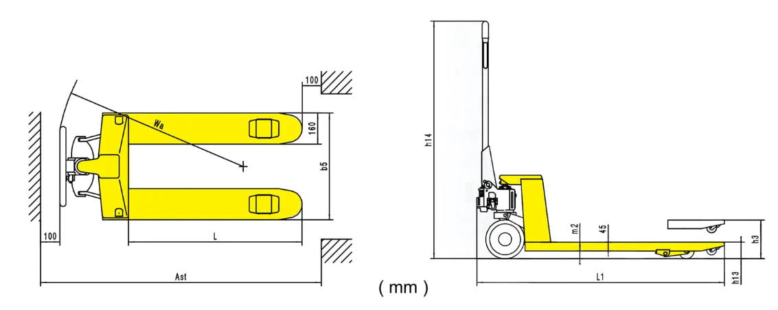 Dimension Drawing of HPT Classic Series