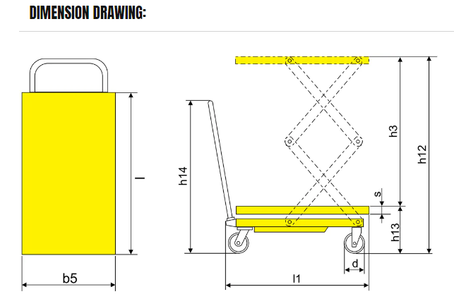 Dimension Drawing of HSL15A and HSL35A